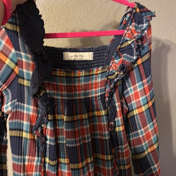 We the free plaid top - Picture 2 of 3